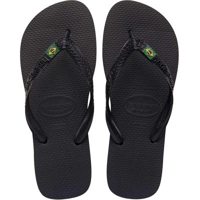 Havaianas brasil preto 39/40, preto/black