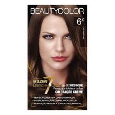 Tintura beauty color 6.0 louro escuro