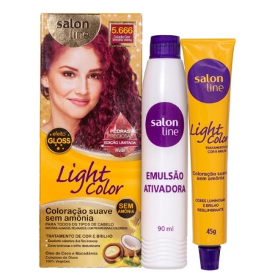  tintura Salon Line Light Color 5.666 Rubi