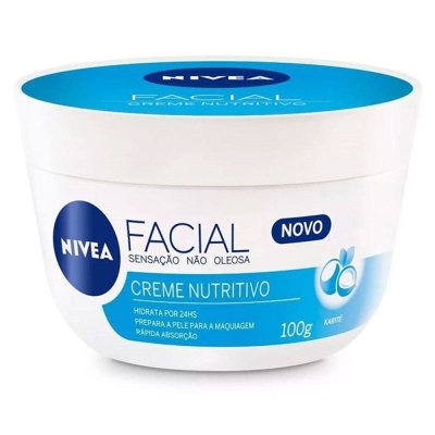 Creme nivea facial 100g nutritivo 