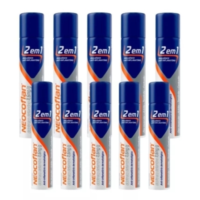 Kit 10 neocoflan aerossol 85ml