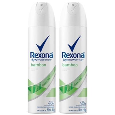 Desodorante rexona aero 150ml bamboo , bamboo e aloe vera