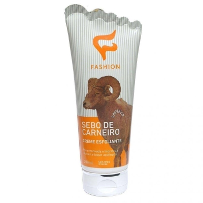 Creme p/ pes e maos sebo de carneiro esfoliante 200ml