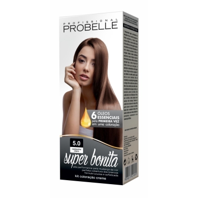 Kit coloracao super bonita 5.0 castanho claro