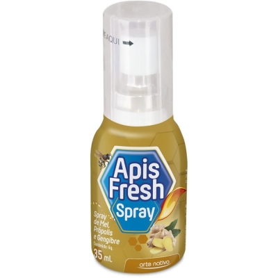 Apis Fresh Spray Mel Com Propolis Gengibre 35ml Arte Nativa
