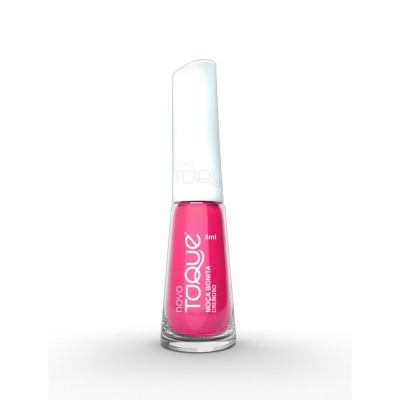 Esmalte novo toque 8ml moca bonita cremoso, novo toque moca bonita cremoso 9ml