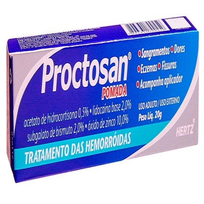 Proctosan pomada tb 1 x 20, pomada tb 1 x 20