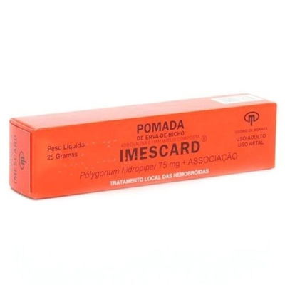 Pomada imescard bisnaga c/25g, bisnaga c/25g