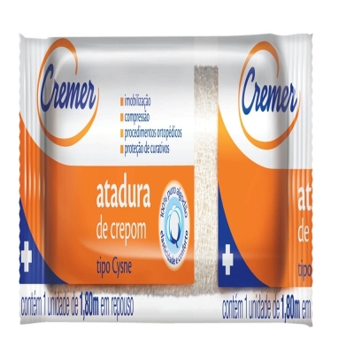 Atadura crepon 08cm, cysne