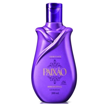 Hidratante paixao 200ml irresistivel, irresistivel paris 200ml