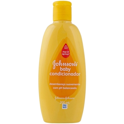 Condicionador johnsons baby 200ml desembaraca, tradicional