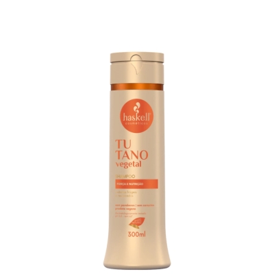  Shampoo Haskell Tutano 300ml Força E Nutrição Com D Pantenol