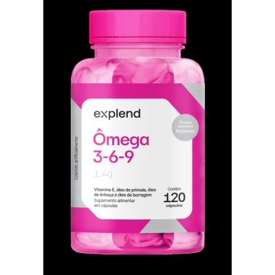 Omega 3,6,9 mulher c/120caps explend