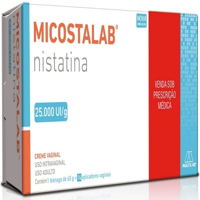 Micostalab 60g c/14 aplicadores, 25000 ui/g crem vag bisnaga x 60g + 14