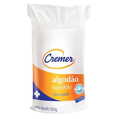 Algodao cremer rolo , 500g