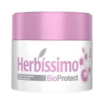 DESODORANTE HERBISSIMO BIOPROTECT CREME 55G HIBISCO