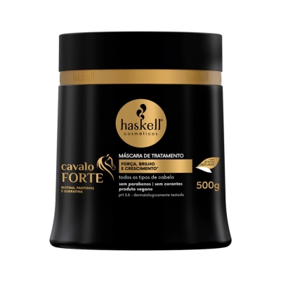 Mascara haskell 500g cavalo forte , haskell 