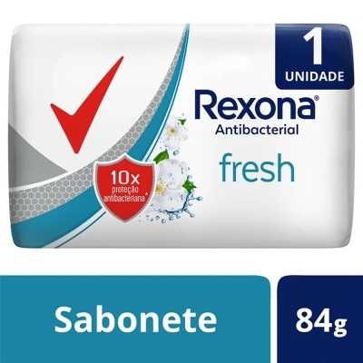 Sabonete rexona 84g antibacteriano fresh, antibacteriano fresh