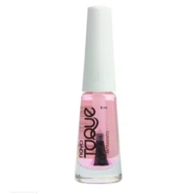 Esmalte novo toque 8ml base rosa tratamento, novo toque base rosa tratamento 9ml