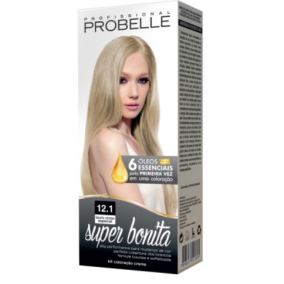 Kit coloracao super bonita 12.1 louro cinza especial