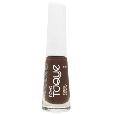 Esmalte novo toque 8ml cremoso fondue