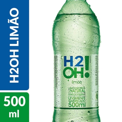 Agua saborizada h2o 500ml limao