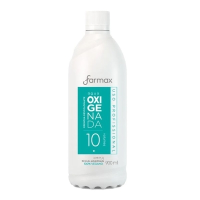 Agua oxigenada farmax 10v 900ml cremosa