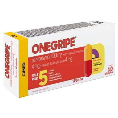 Onegripe caps c/10