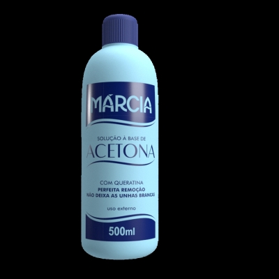 Acetona Márcia 500ml Com Queratina