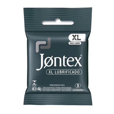 Preservativo jontex xl lubrificado c/3