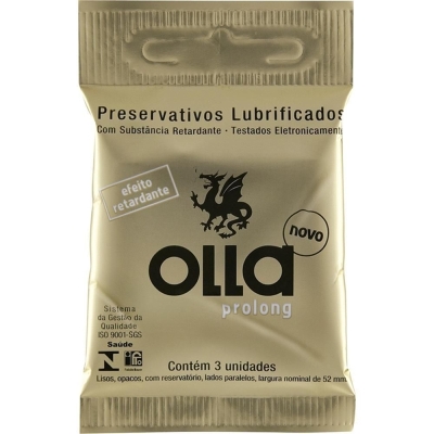 Preservativo olla prolong c/3, c/3 unidades