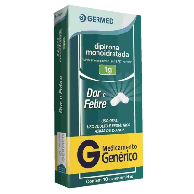 Dipirona 1g c/10 germed
