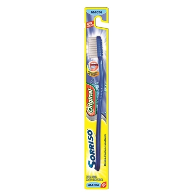 Escova dental sorriso original macia, macia