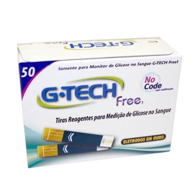 TIRAS REAGENTES G-TECH FREE C/50