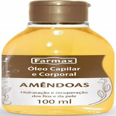 Oleo farmax 100ml amendoas farmax, amendoas
