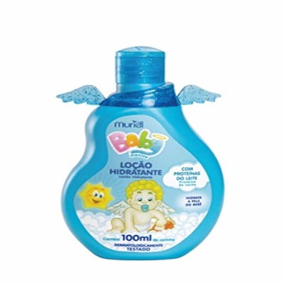 Hidratante muriel baby 100ml menino, menino