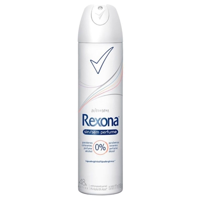 Desodorante rexona aero 150ml sem perfume 