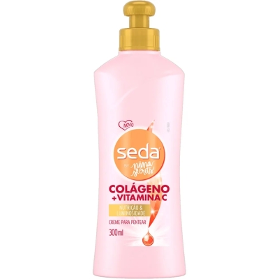 Creme pentear seda 300ml colageno e vitamina c