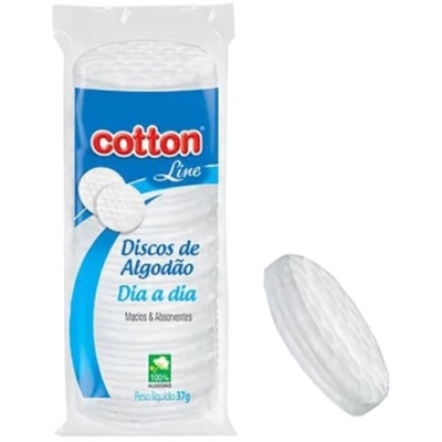 Algodão Dia a Dia em Disco Cotton Line 37g