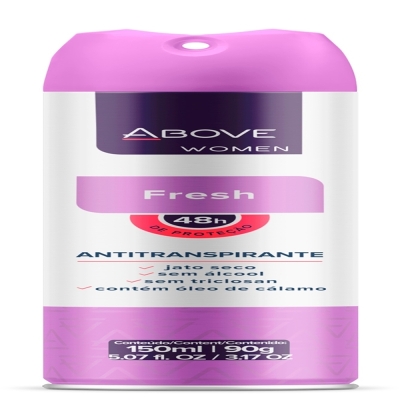Desodorante above aero 150ml fem fresh 