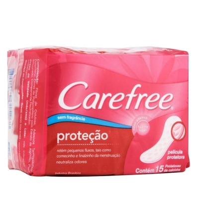 Protetor diario carefree c/15 neutralize, neutralize