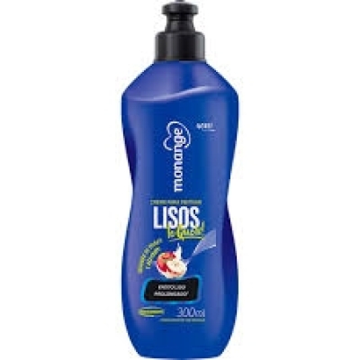 Creme pentear monange 300ml lisos te quero 