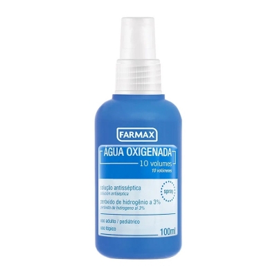 FARMAX ÁGUA OXIGENADA ANTISSéPTICA 10VOL SPRAY 100ML