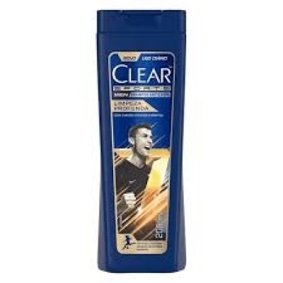 Shampoo clear 200ml men limp. profunda, men limpeza profunda