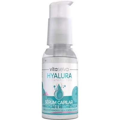 Serum vita seiva 60ml hyalura hidratacao e reconstrucao, acoido hyaluronico