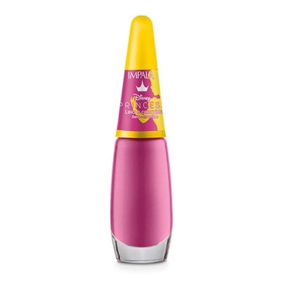 Esmalte impala 7,5ml disney princesa bela leia e conquiste