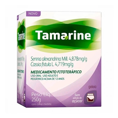 Tamarine geleia 250g zero acucar, gel 250g