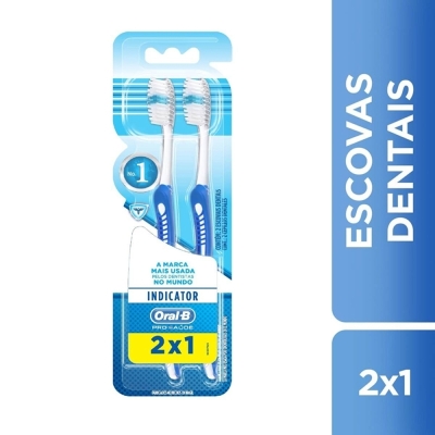 Escova dental oral b 40 macia indicator plus , indicator plus l2p1