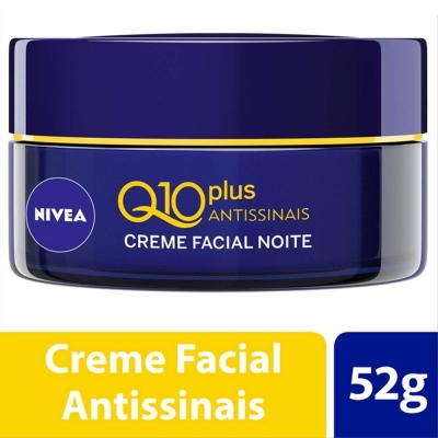 Creme nivea anti-rugas q10, noturno 49g