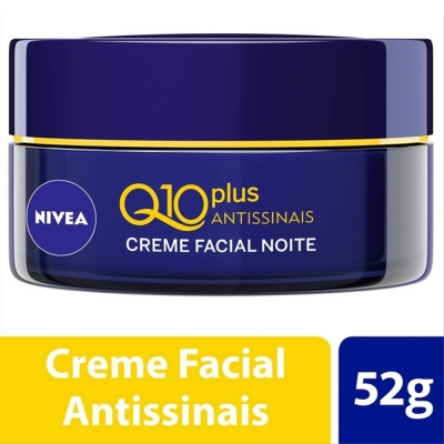 Creme nivea anti-rugas q-10, noturno 49g